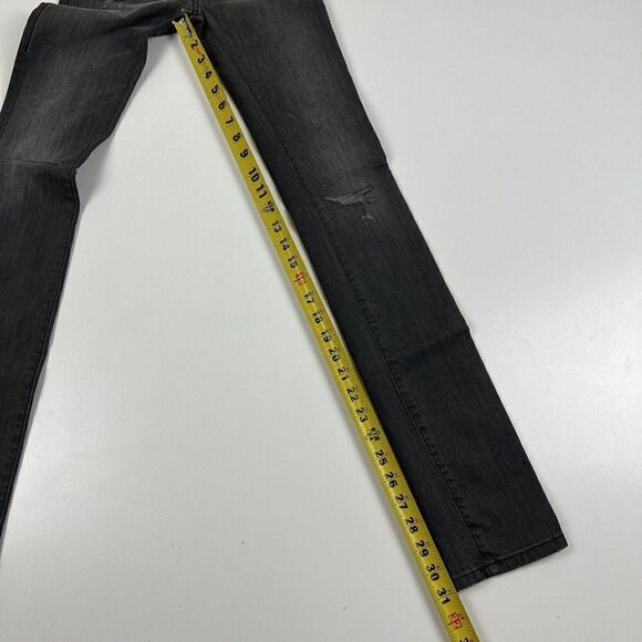 Diesel Women’s Jeans 23 0RZ62 Livier Super Slim Jegging Black Denim - Picture 11 of 12